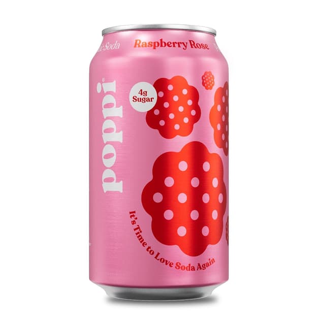 Is it Caffeine Free? Poppi Raspberry Rose Prebiotic Soda