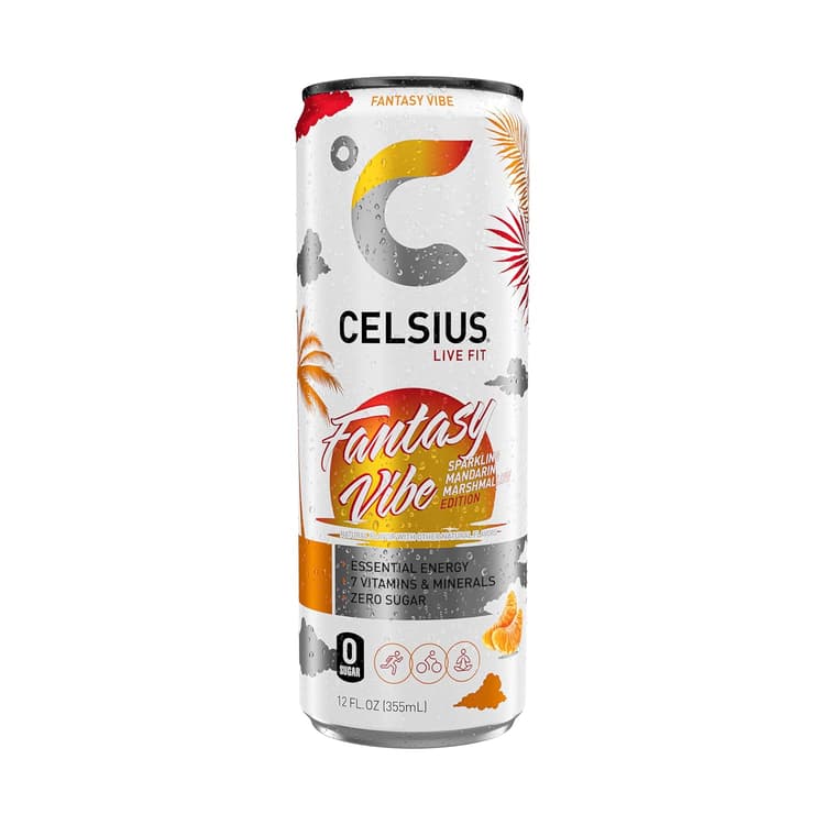Celsius Live Fit Fantasy Vibe Sparkling Mandarin Marshmallow Edition