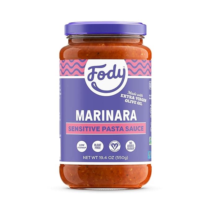 Fody Low Fodmap Marinara Pasta Sauce