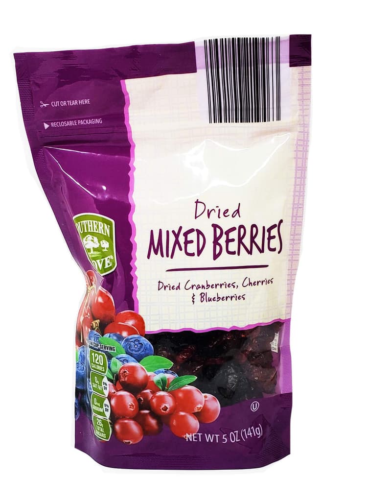 Southern Grove Dried Mixed Berries