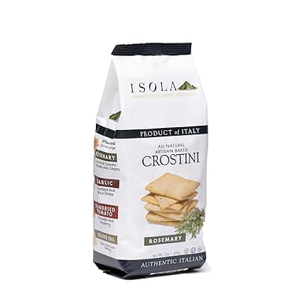 Isola Savory Rosemary Crostini