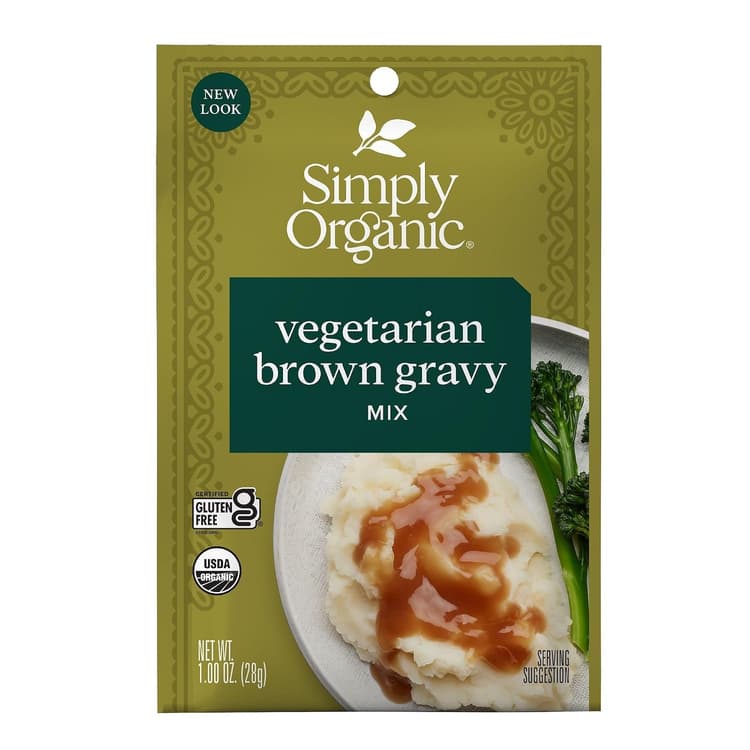 Simply Organic Vegetarian Brown Gravy