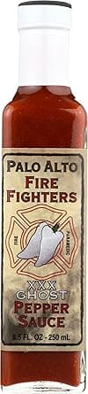 Palo Alto Fire Fighters Xxx Ghost Pepper Sauce