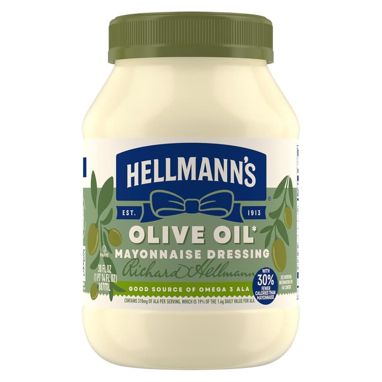Hellmanns Mayonnaise Dressing Olive Oil