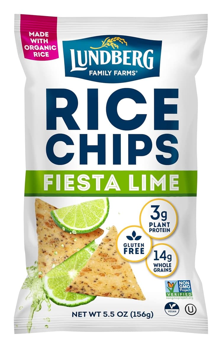 Lundberg Fiesta Lime Rice Chips