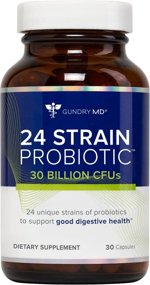 Gundry Md 24 Strain Probiotic 30 Billion Cfus