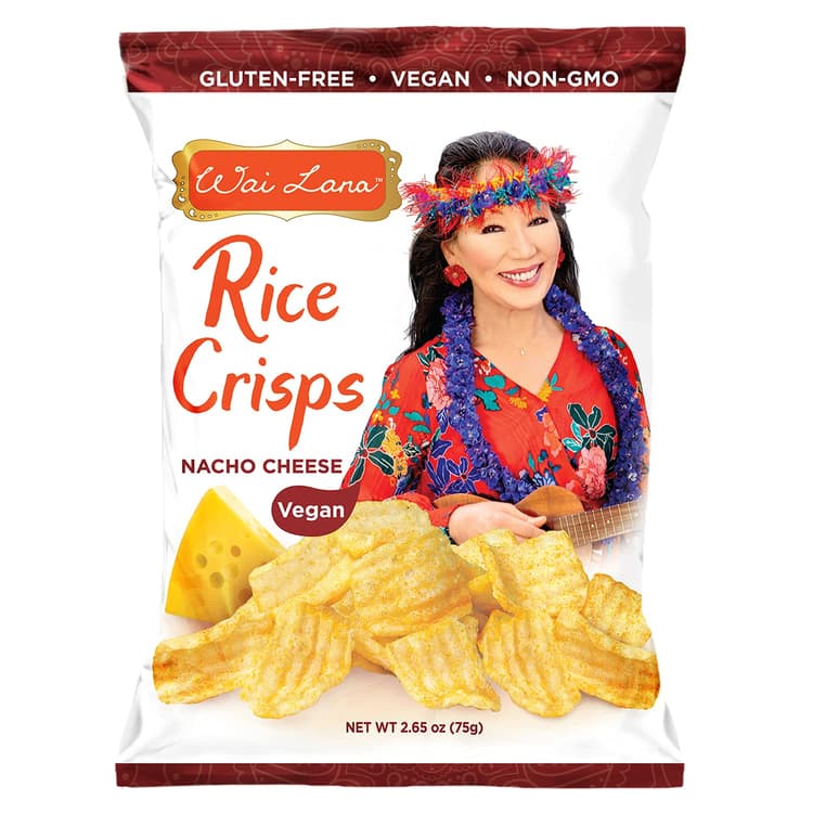 Wai Lana Rice Crisps Vegan Nacho Cheese