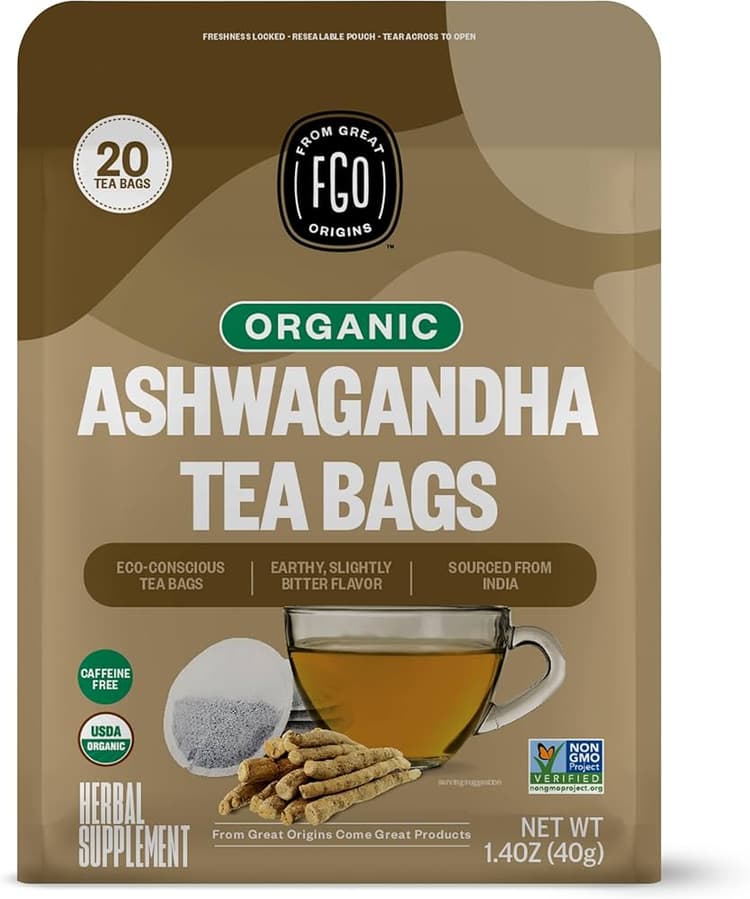 Fgo From Great Origins Organic Ashwagandha