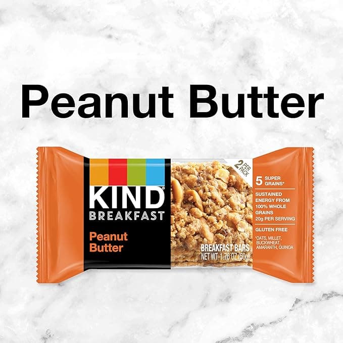 Kind Breakfast Bars Peanut Butter