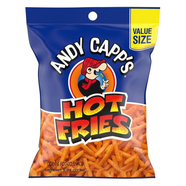 Is it Beef Free? Andy Capp's Big Bag Hot Fries