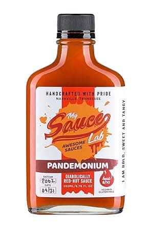 My Sauce Lab Pandemonium Diabolically Red-Hot Sauce