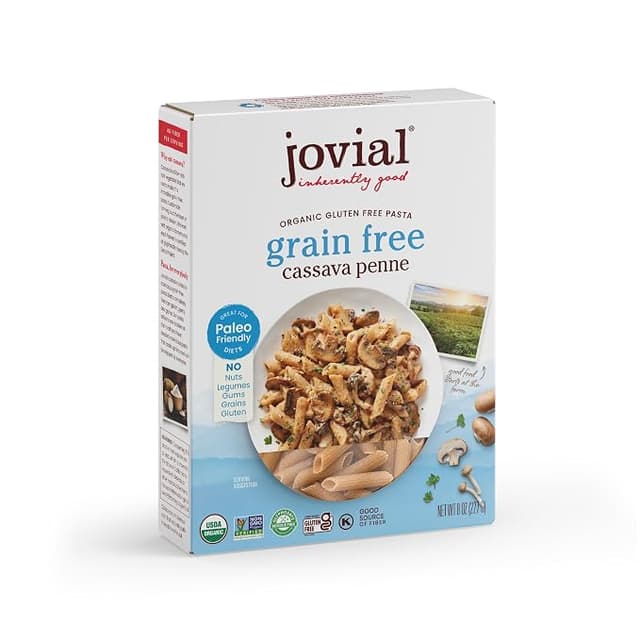 Is it Corn Free? Jovial Organic Grain-free Cassava Penne Pasta