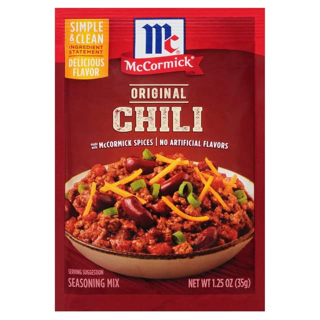 Is it Shellfish Free? Mccormick Chili Seasoning Mix
