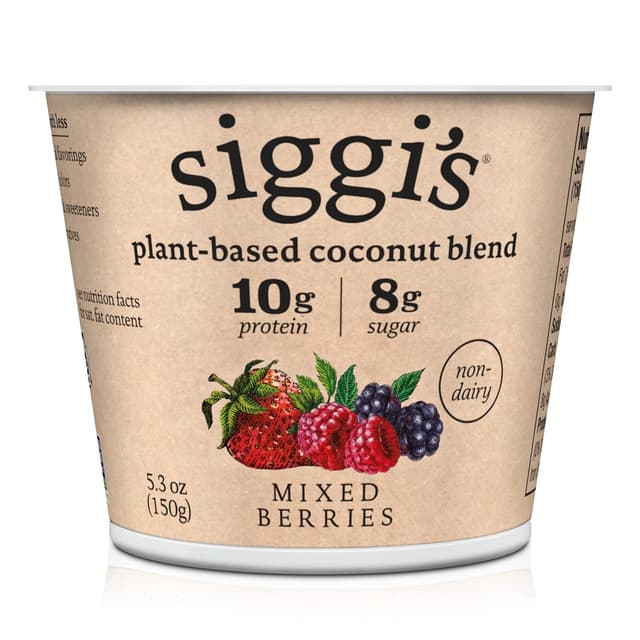 Is it Mustard Free? Siggi's Mixed Berries Plant Based Coconut Blend