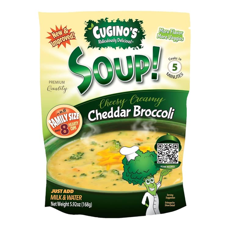 Cugino'S New & Improved Creamy Cheddar Broccoli Soup