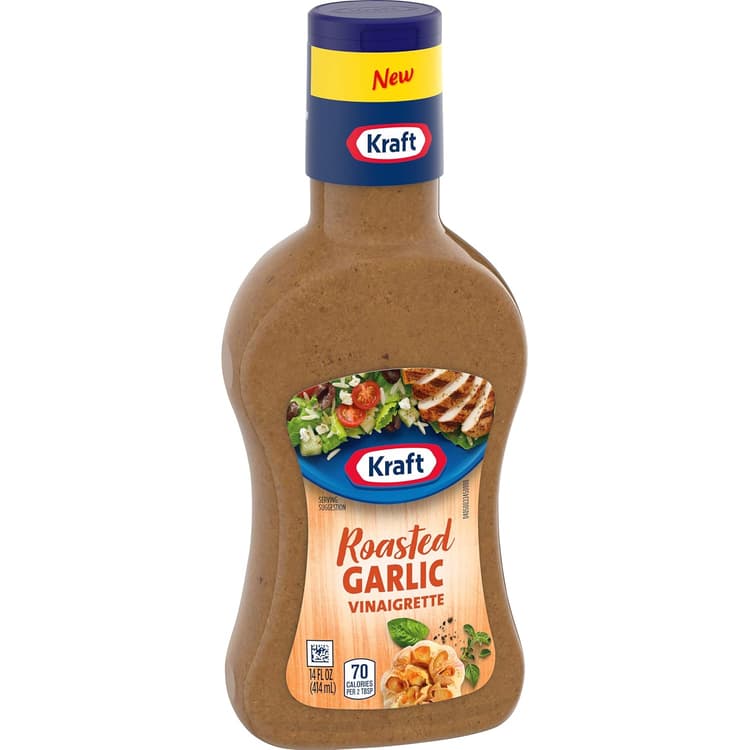 Kraft Roasted Garlic Vinaigrette Salad Dressing