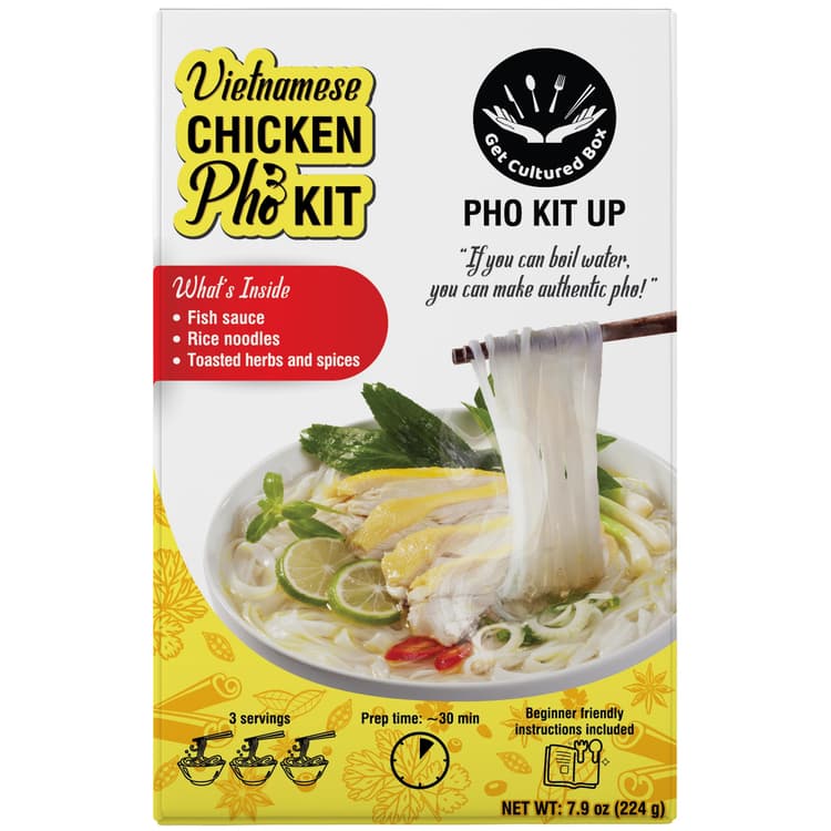 Get Cultured Box Vietnamese Chicken Pho Kit