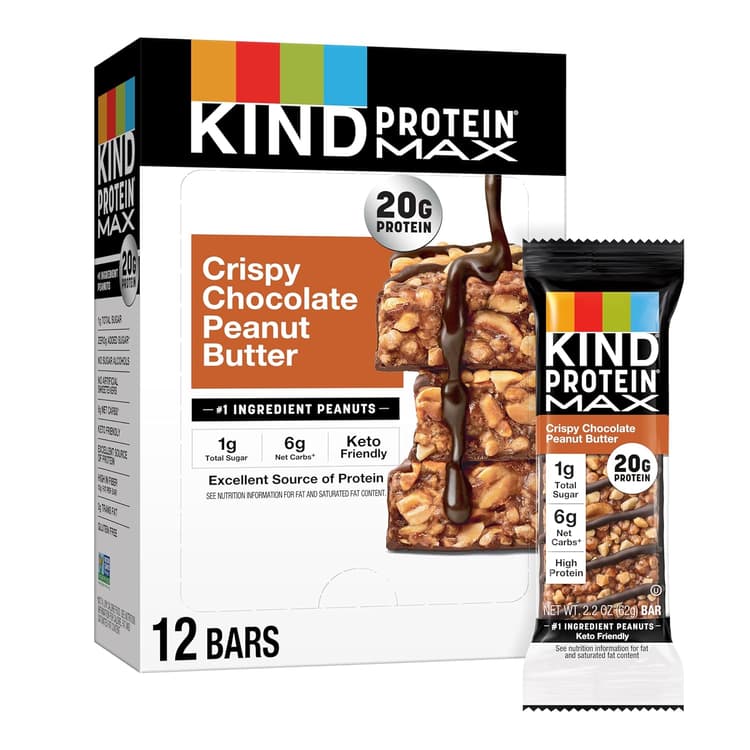 Kind Protein Max Crispy Chocolate Peanut Butter