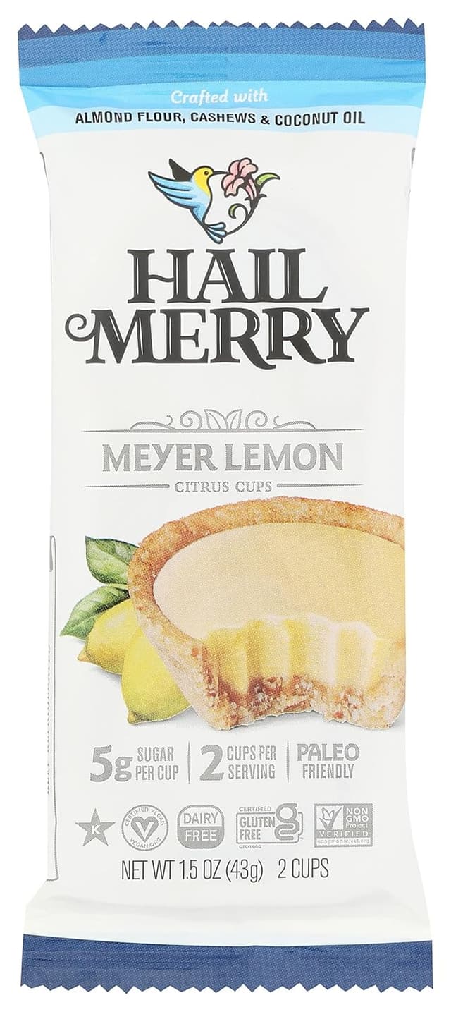 Is it Whole 30? Hail Merry Mini Tart Meyer Lemon