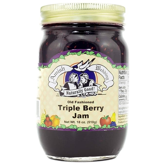 Amish Wedding Old Fashioned Triple Berry Jam