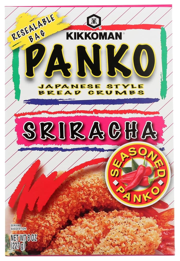 Kikkoman Sriracha Seasoned Panko Bread Crumbs