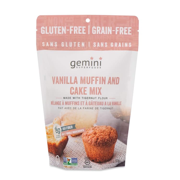Organic Gemini Tigernut Vanilla Muffin & Cake Mix Vanilla