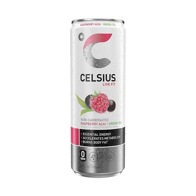 Celsius Green Tea Raspberry Acai
