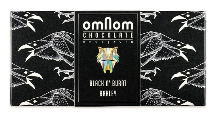 Omnom Black N’ Burnt Barley Bar