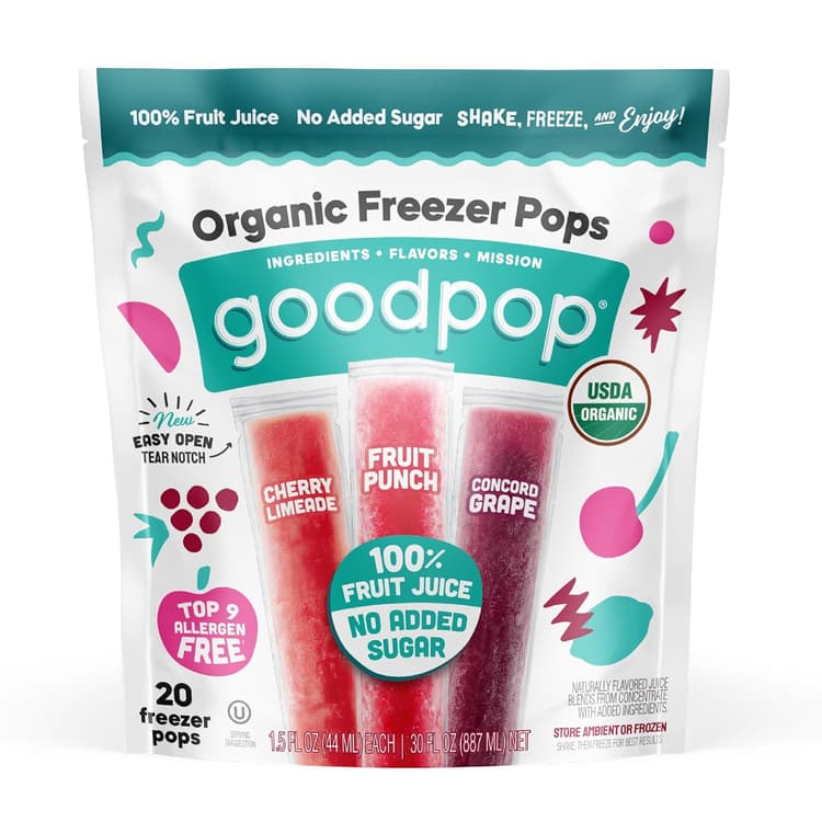 Goodpop Organic Freezer Pops