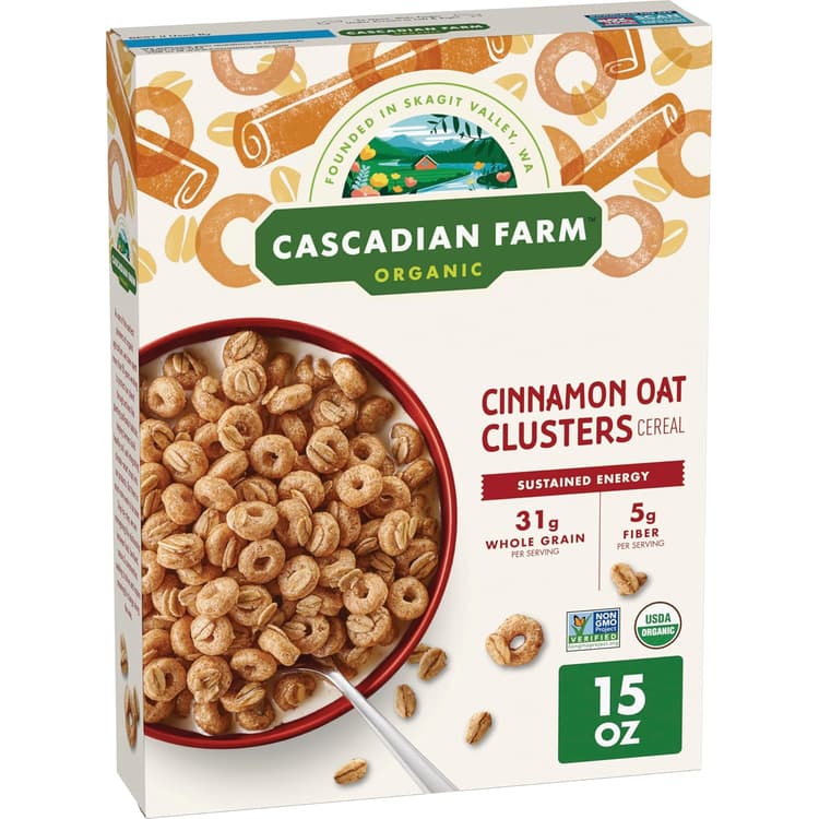 Cascadian Farm Cinnamon Oat Clusters