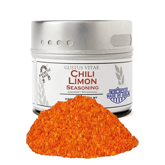 Gustus Vitae Gourmet Seasoning Spice Mix In Magnetic Tin Chili Limon