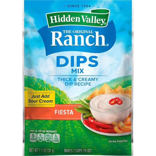 Is it Artificial Flavors Free? Hidden Valley Fiesta Ranch Dips Mix