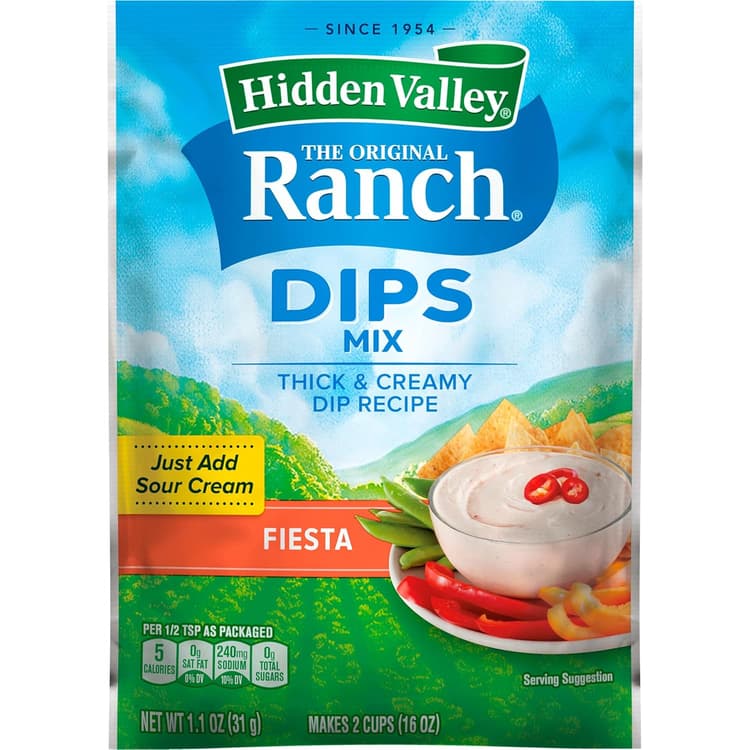 Hidden Valley Fiesta Ranch Dips Mix