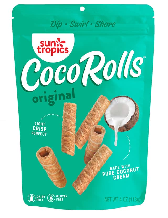 Is it Yeast Free? Sun Tropics Cocorolls Original Rolled Coconut Wafers