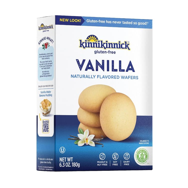 Kinnikinnick Foods Vanilla Wafers