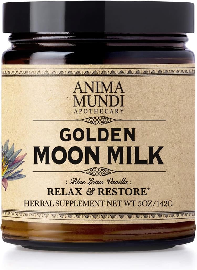 Anima Mundi Golden Moon Milk Blue Lotus Vanilla