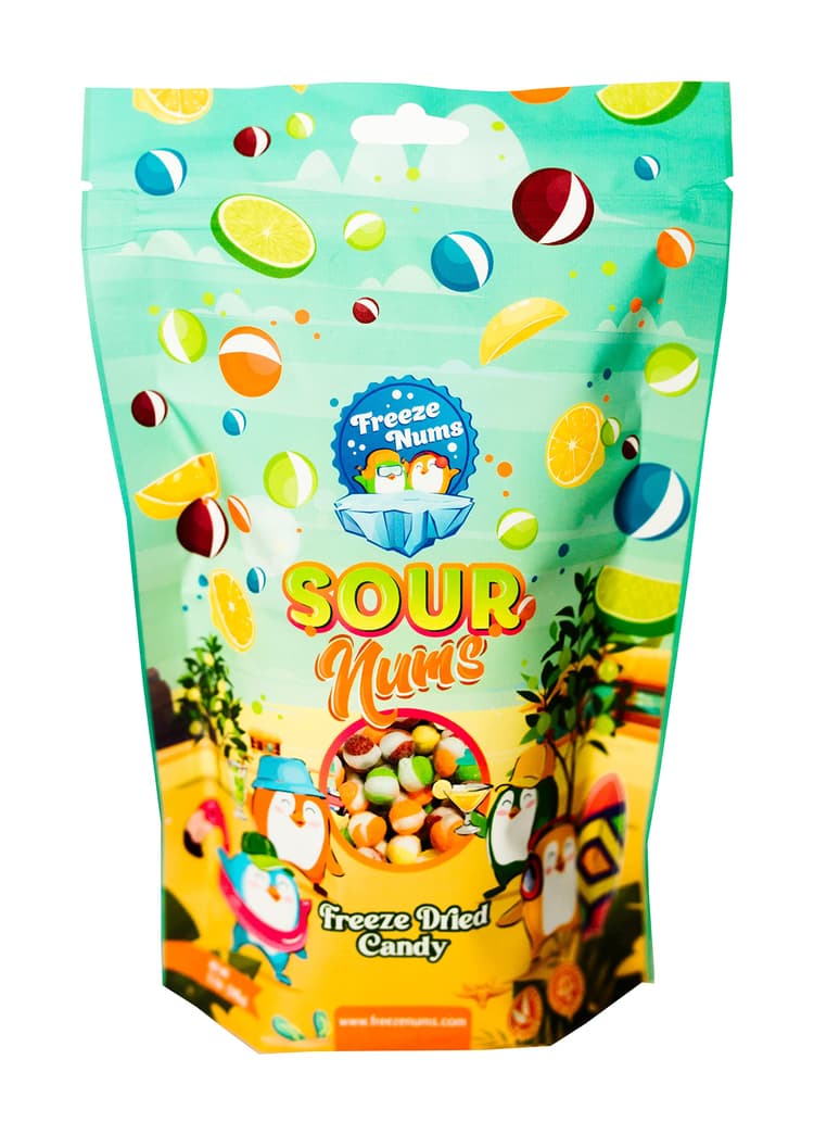 Hawaii Candy Factory Noms Clusters Li Hing & Lemon Peel Gummy Snack