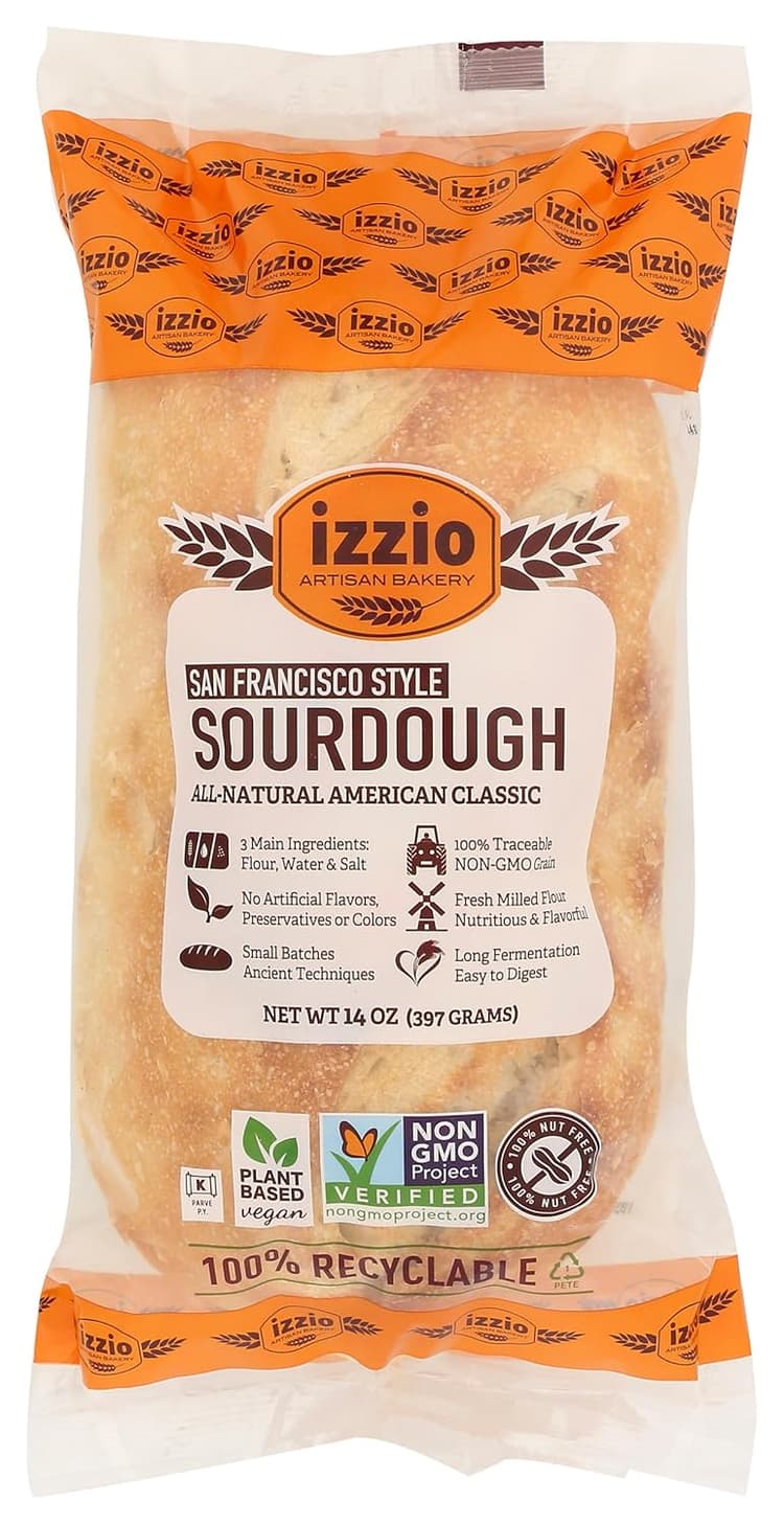 Izzio Artisan Bakery Take & Bake San Francisco Style Sourdough