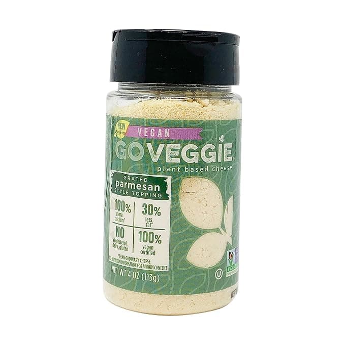 Go Veggie Grated Parmesan Style Topping Vegan