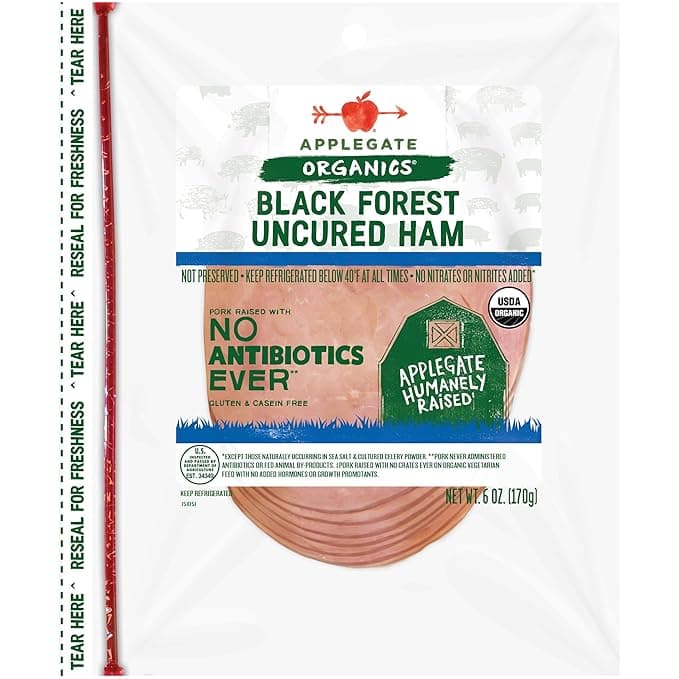 Applegate Farms Organic Black Forest Ham Organic