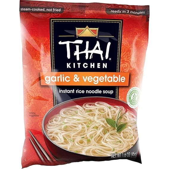 Thai Kitchen Gluten Free Garlic & Vegetable Instant Rice Noodle Soup