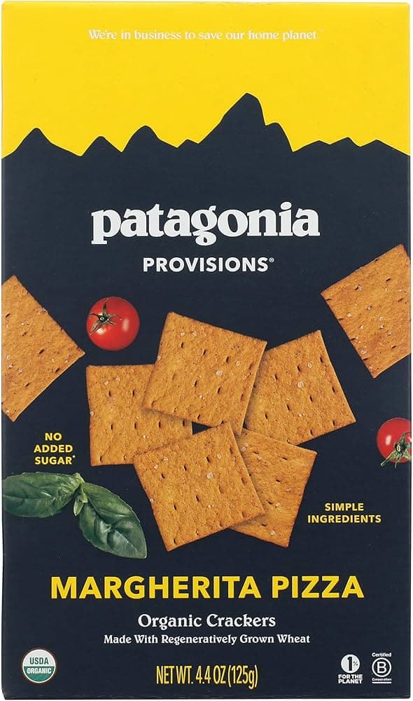 Patagonia Provisions Margherita Pizza Organic Crackers