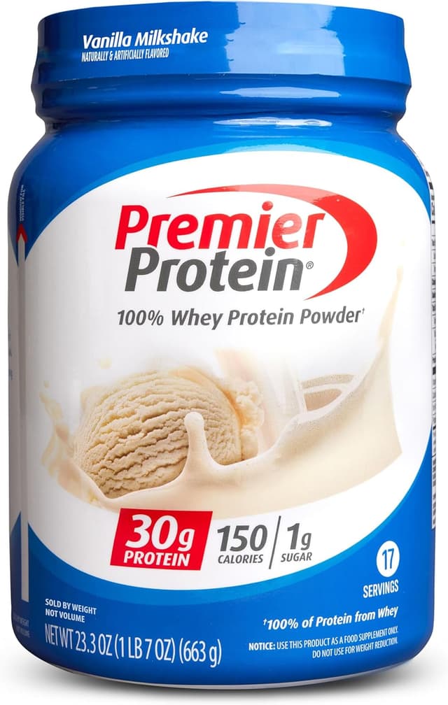 Is it Nutmeg Free? Premier Protein 100% Whey Protein Powder, Vanilla Milkshake, Protein