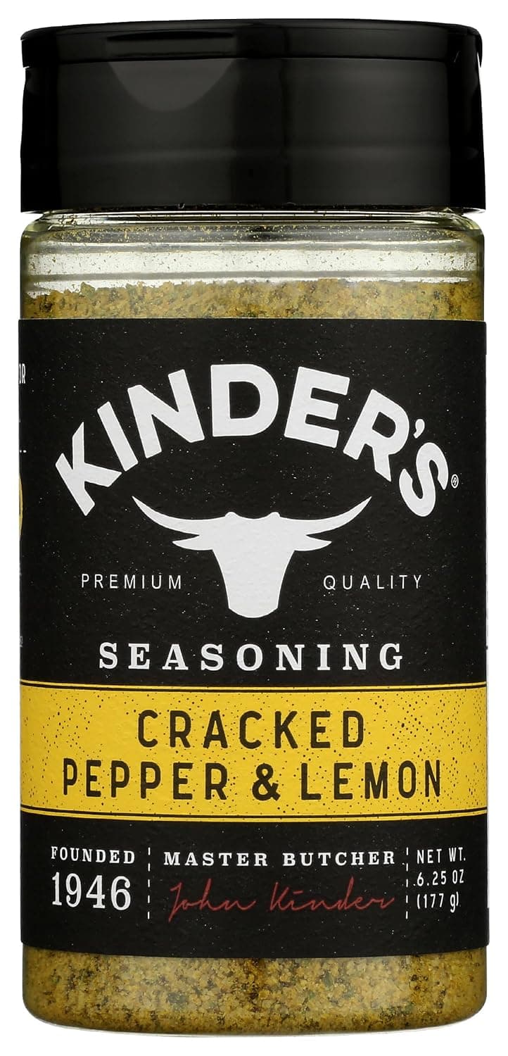 Kinders Cracked Pepper & Lemon