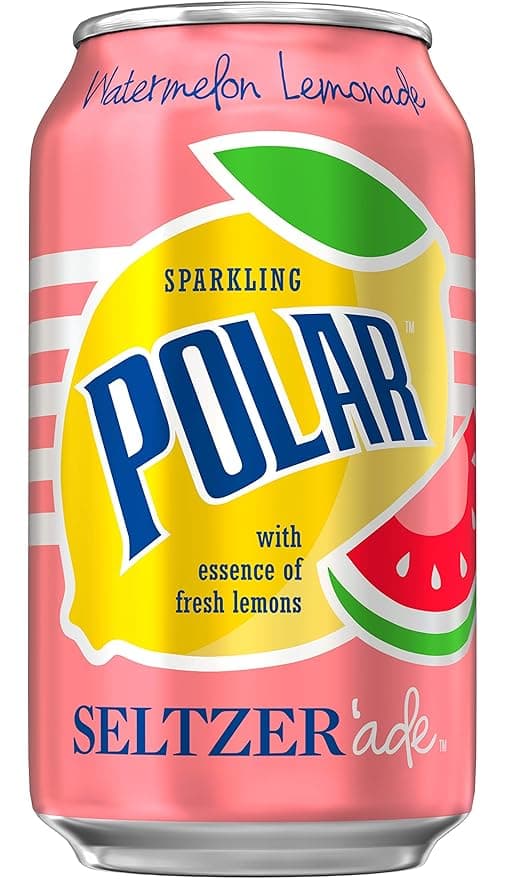 Polar Watermelon Lemonade Seltzer'Ade Water