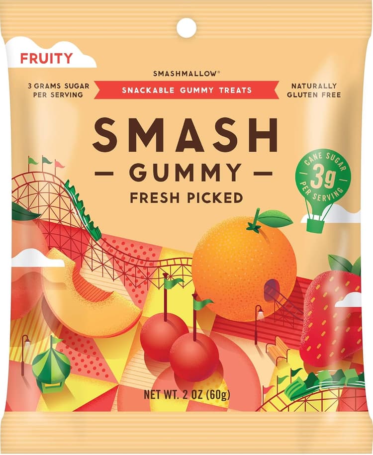 Smashmallow Fresh Pick Fruity Gummy