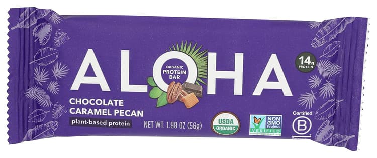Aloha Chocolate Caramel Pecan Protein Bar