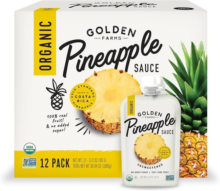Golden Farms Organic Pineapple Sauce