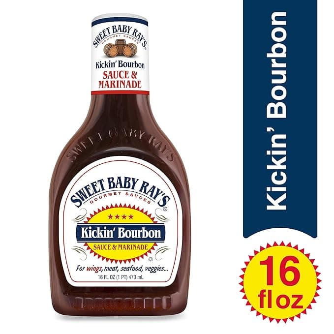 Sweet Baby Rays Sauce Wing & Glaze Kickin Bourbon