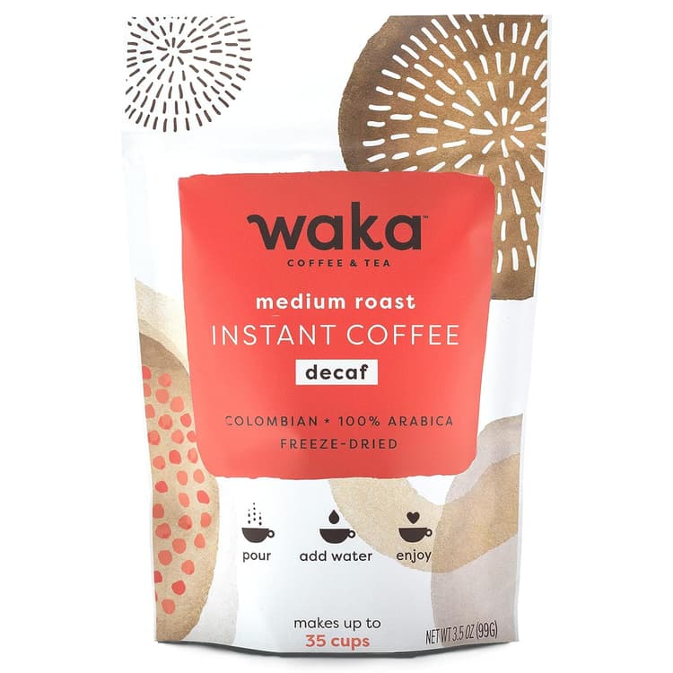 Waka Medium Roast Decaf Instant Coffee